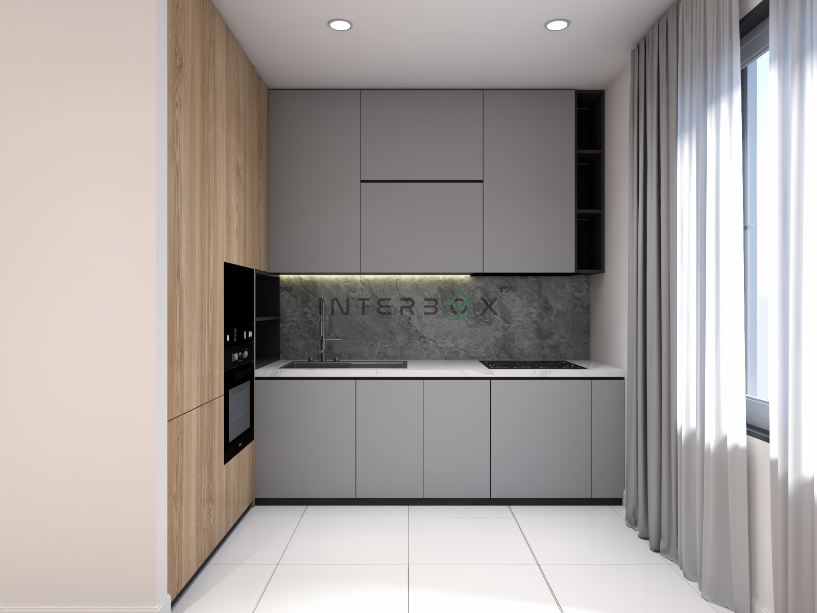 Modern Minimalist Kitchen