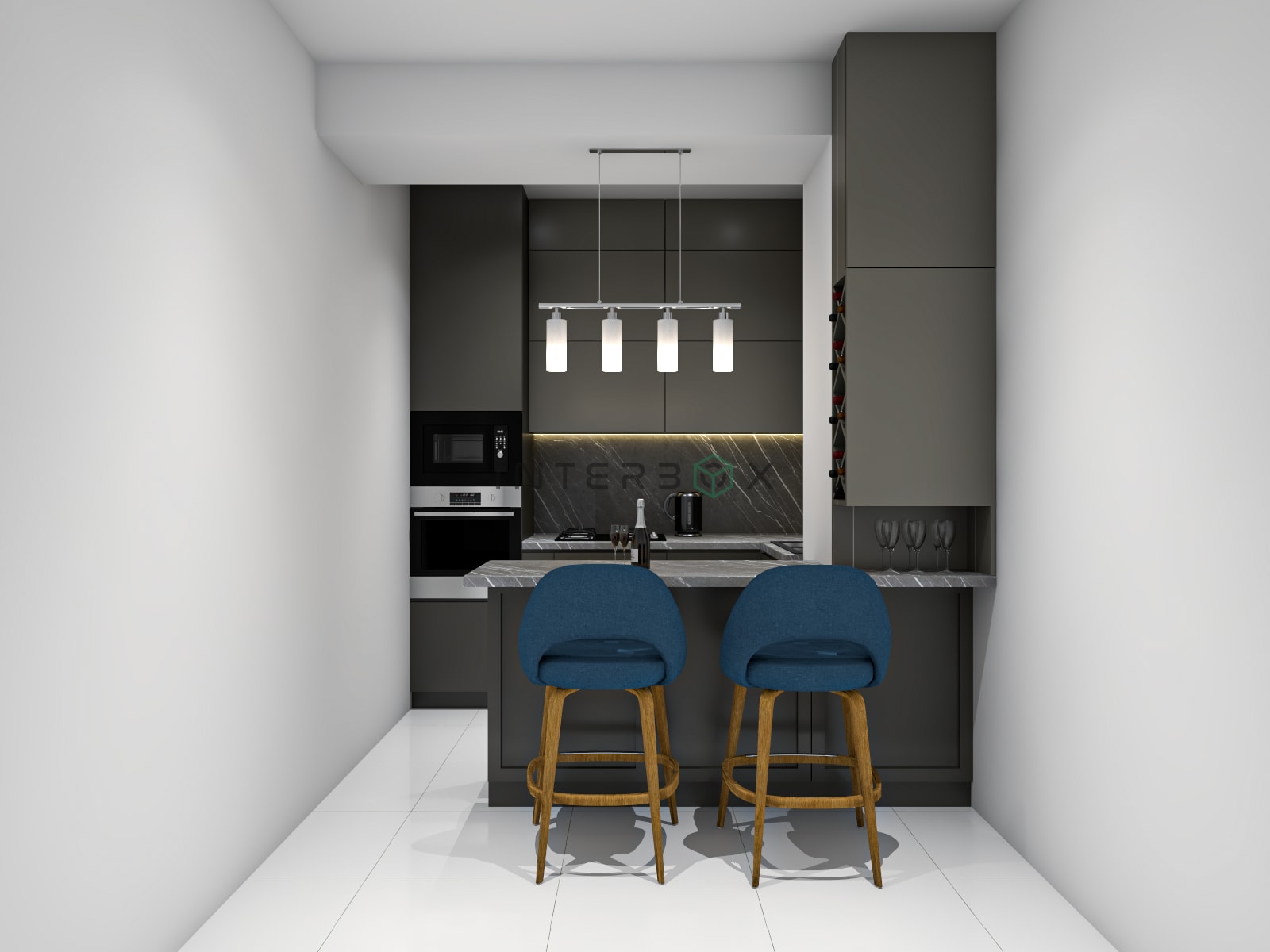 Kitchen Set Grey