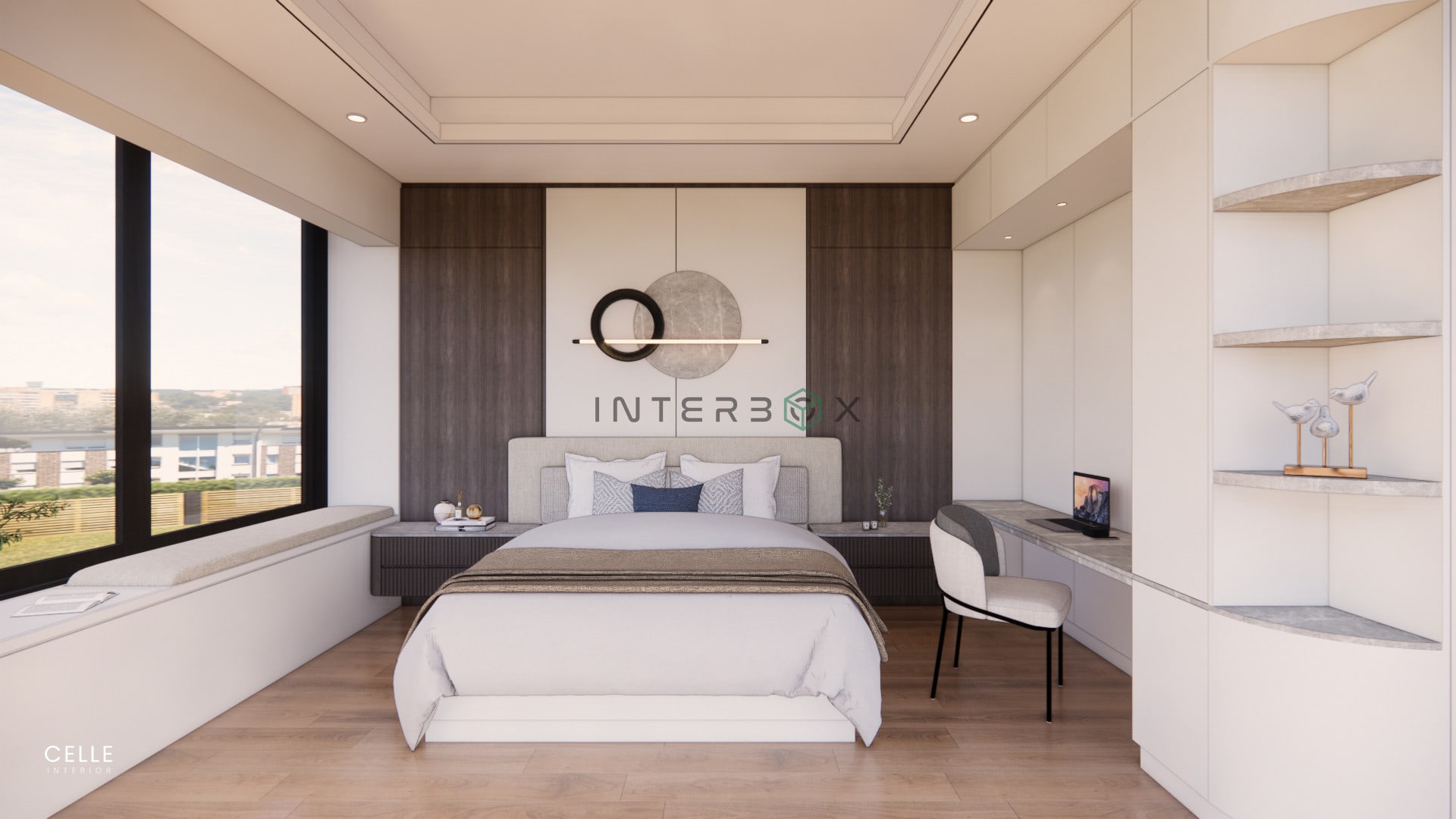 01 SCANDINAVIAN - MASTER BEDROOM - CELLE INTERIOR