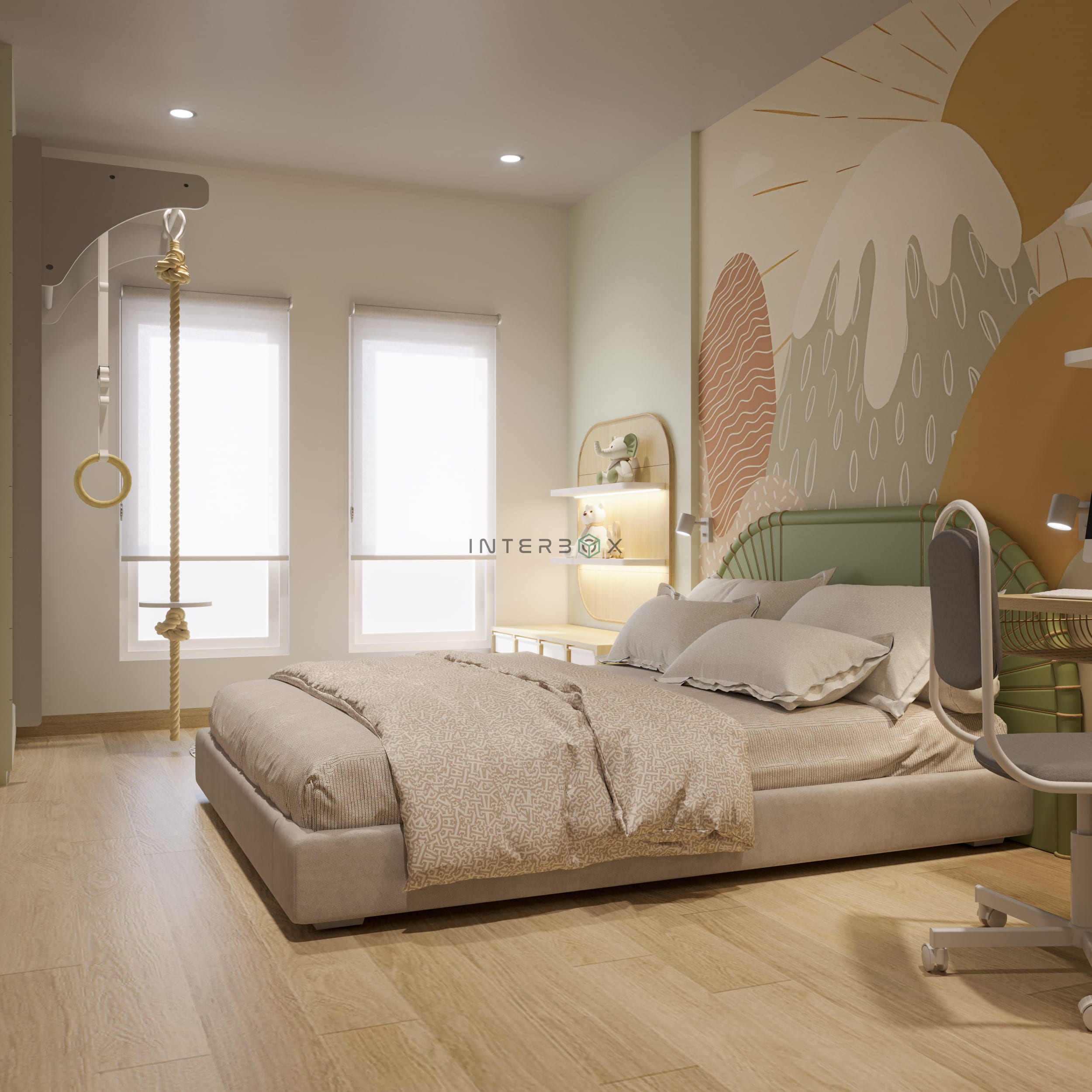 Kids Bedroom Bohe