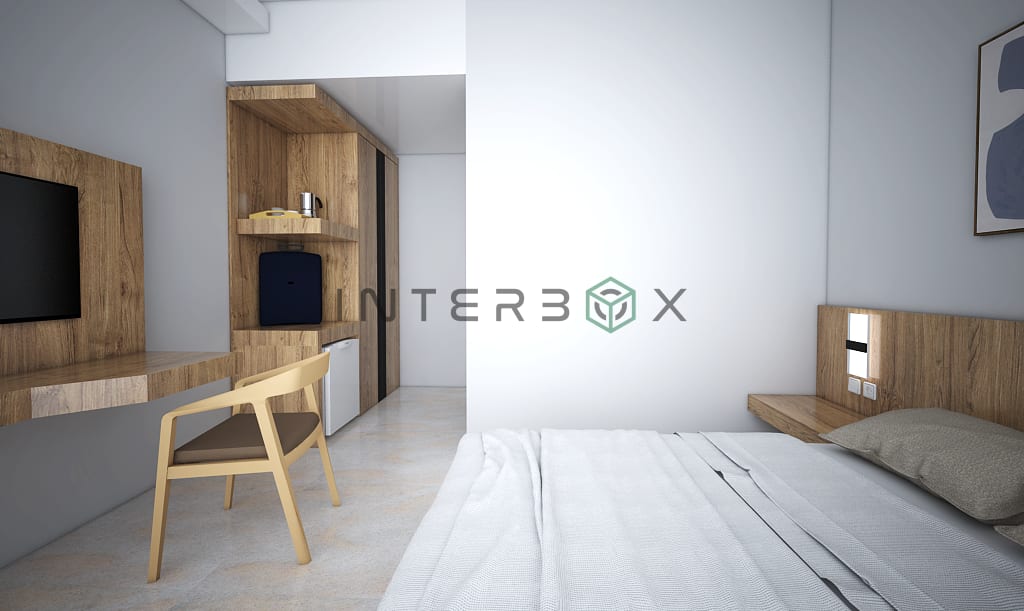 bedroom japandi minimalist