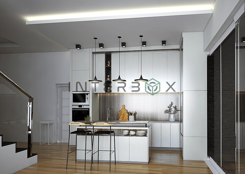 KITCHEN SET & MEJA ISLAND MINIMALIS