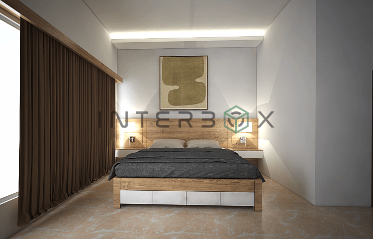 Japandi bedroom