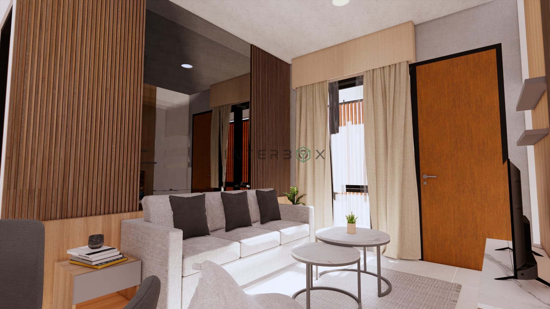 Living Room Minimalist [project rumah]