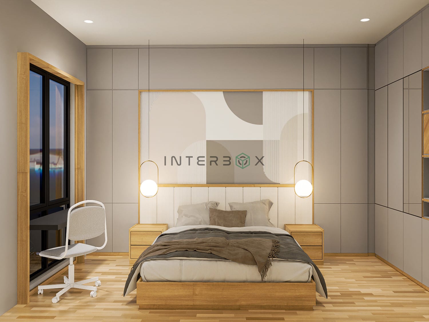 Minimalist Modern Teens Bedroom