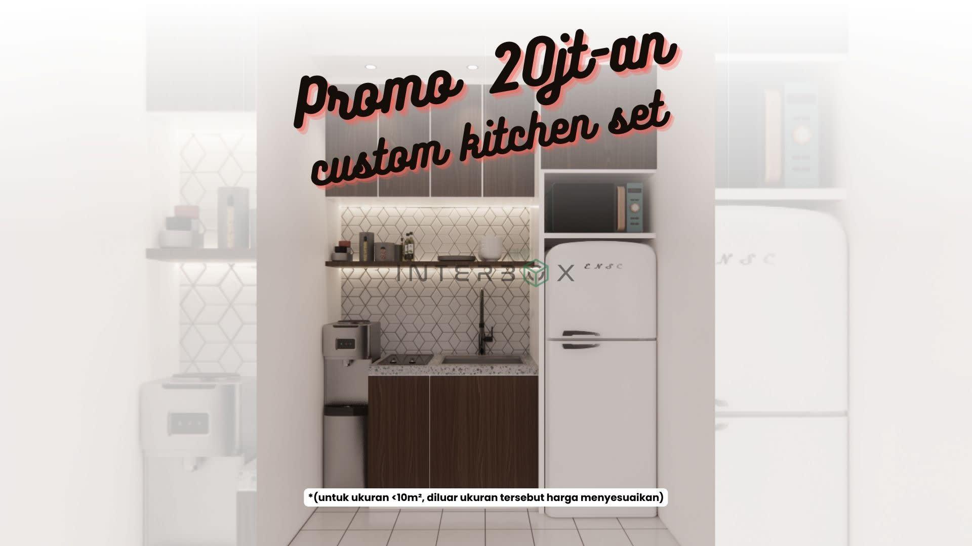 PROMO CUSTOM KITCHEN SET - Compact Kitchen 2