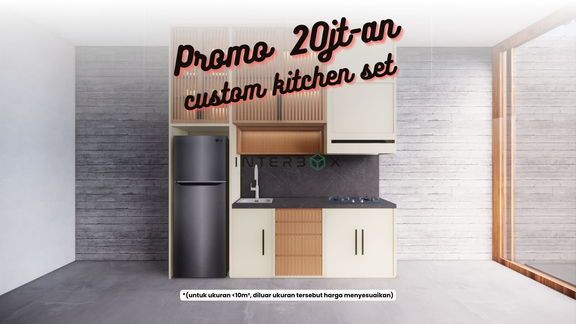 PROMO CUSTOM KITCHEN SET - Japandi Kitchen 2
