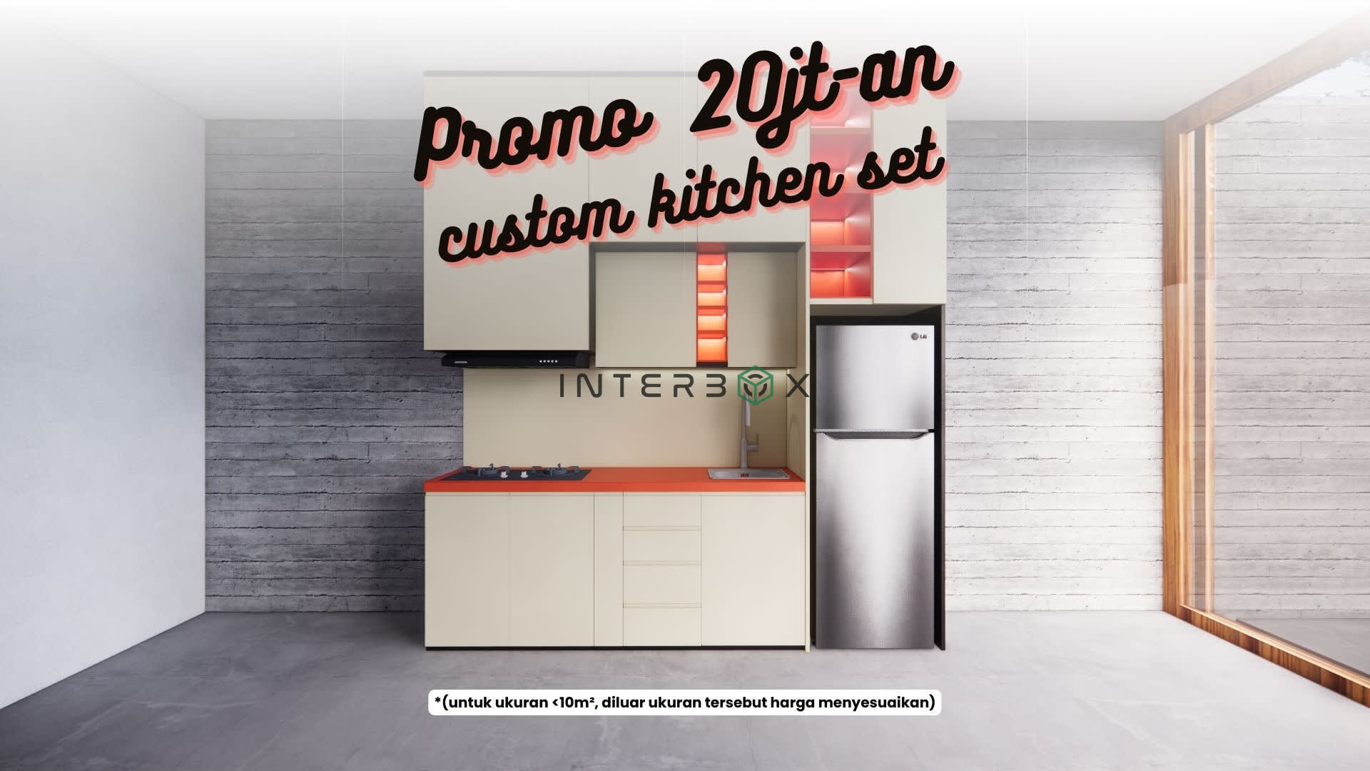 PROMO CUSTOM KITCHEN SET - Modern Minimalist Kitchen 2