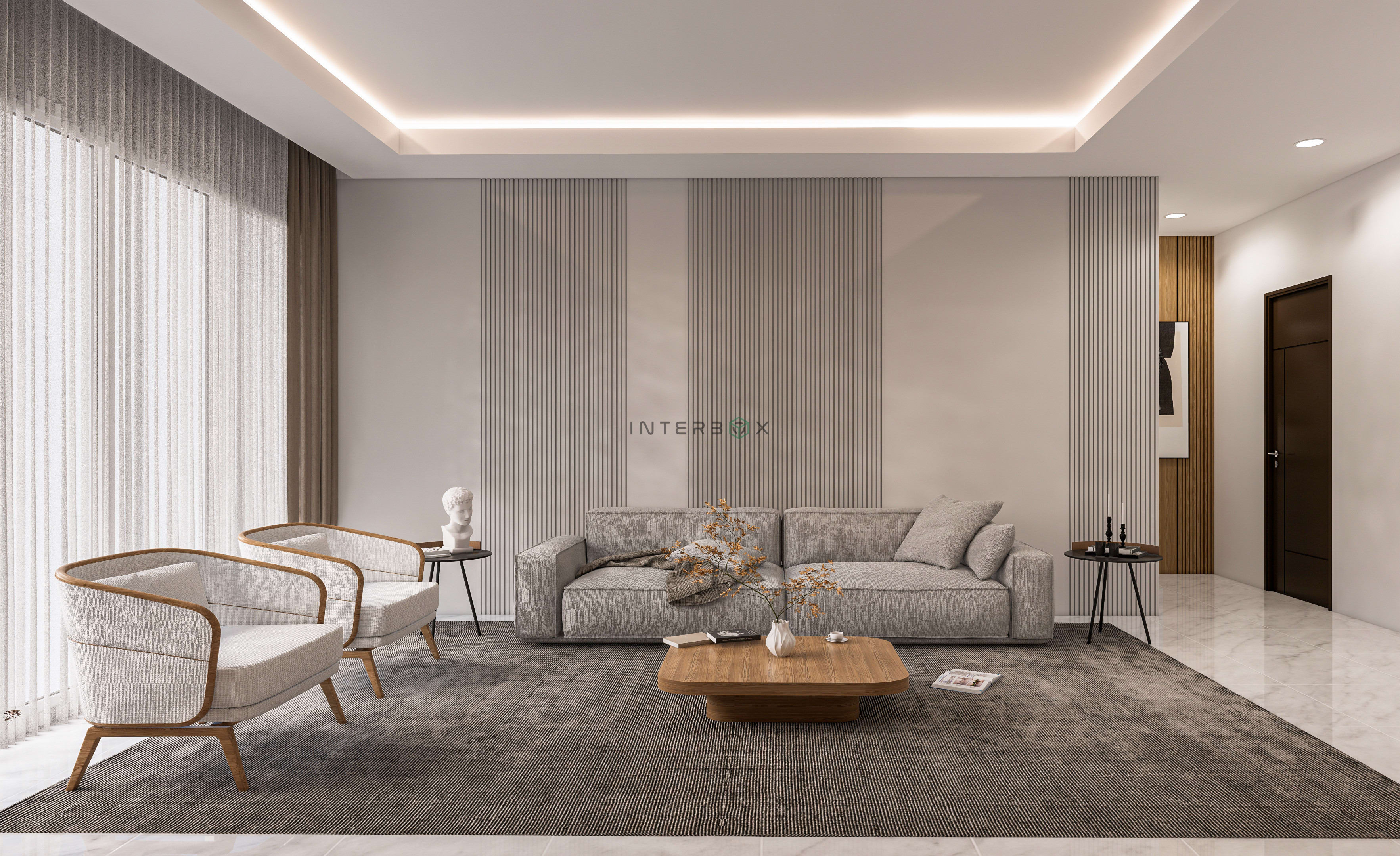 MINIMALIST LIVING ROOM